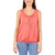 Women’s Bubble Hem Sleeveless Vest Top