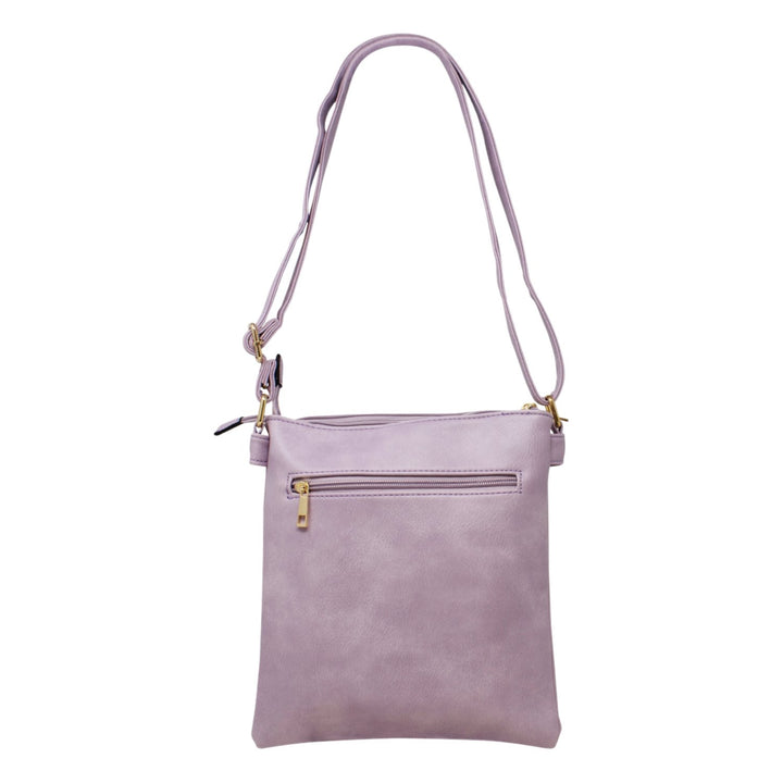 Multi-Zip Flap Crossbody