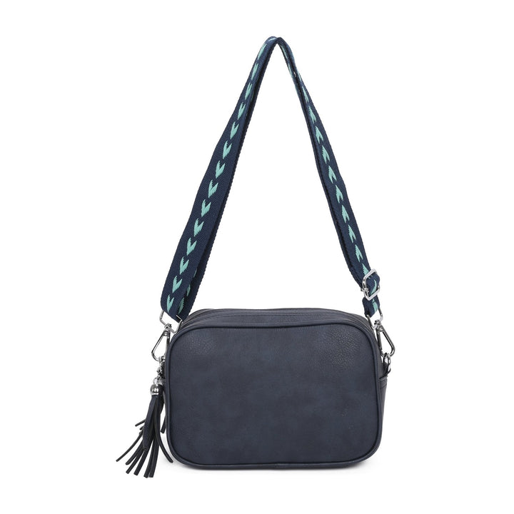 Double zip Crossbody Bag