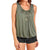 Women’s Bubble Hem Sleeveless Vest Top