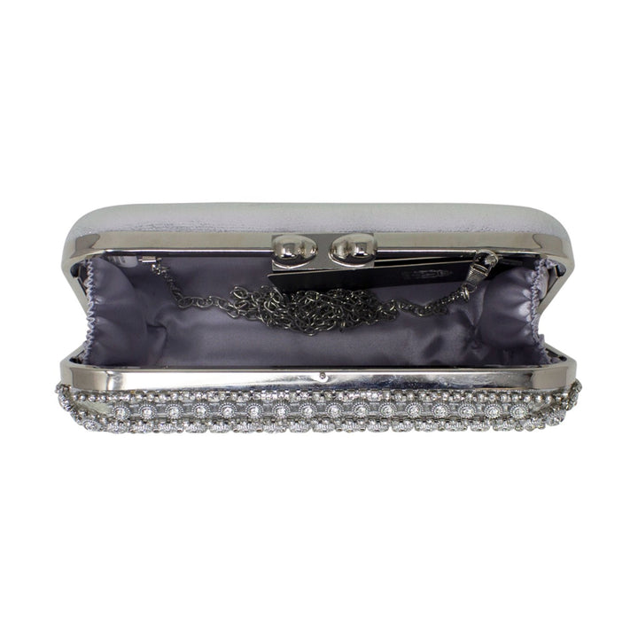 Diamante Tassel Evening Clutch