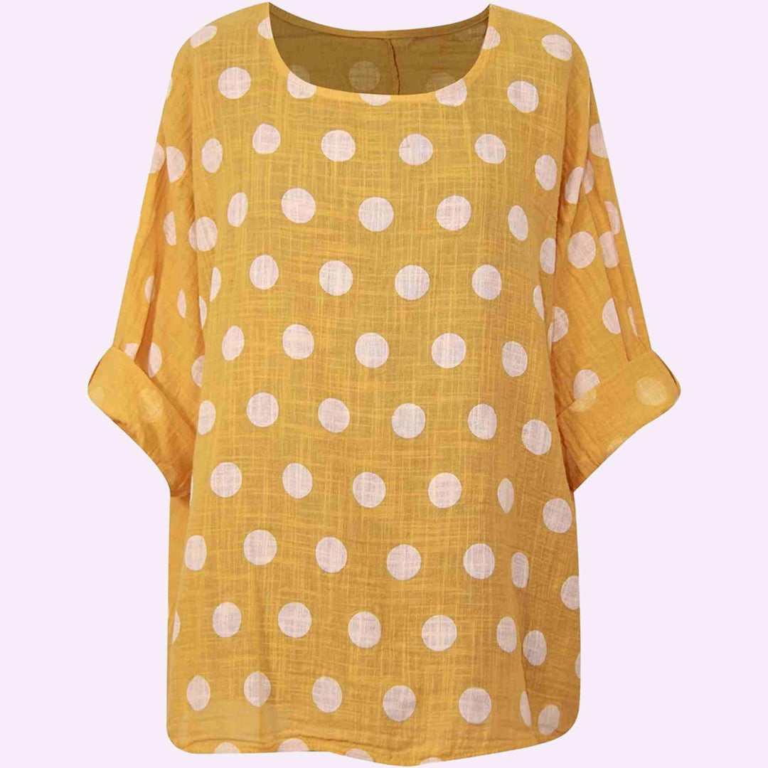 Italian Polka Dotted Top