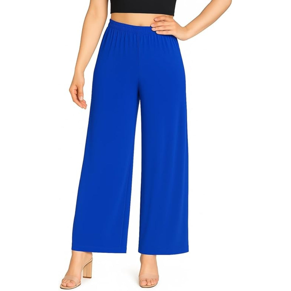 Flared Wide Leg Palazzo Full Length Long Trousers