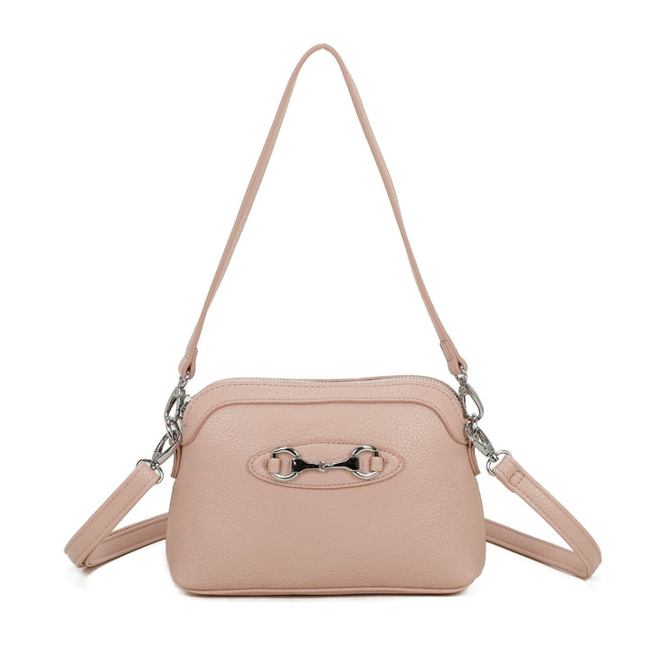 JM1532 Buckle Shoulder Bag