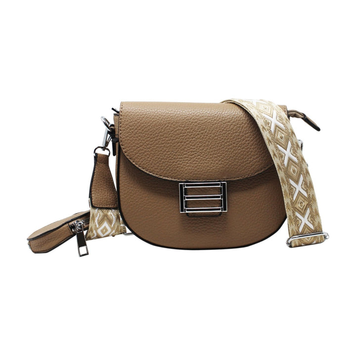 Flap-Over Crossbody with Coin Pouch