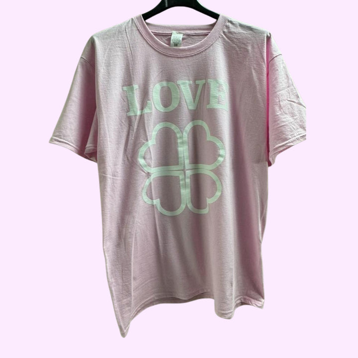 Love Slogan Printed T-Shirt