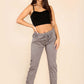 Italian Glitter Drawstring Waistband Magic Pants