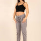 Italian Glitter Drawstring Waistband Magic Pants