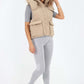 Italian Padded Pockets Hooded Gilet