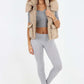 Italian Padded Pockets Hooded Gilet