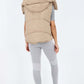 Italian Padded Pockets Hooded Gilet