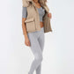 Italian Padded Pockets Hooded Gilet