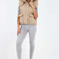 Italian Padded Pockets Hooded Gilet