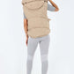 Italian Padded Pockets Hooded Gilet
