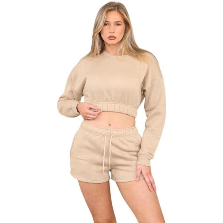 Fleece 2-Piece Jumper & Short Set