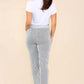Italian Thin Stripes Print Drawstring Cotton Joggers