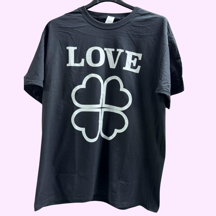 Love Slogan Printed T-Shirt