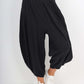 Italian Plain Linen Hareem Pants