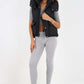Italian Padded Pockets Hooded Gilet