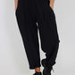 Italian Pleated Cotton Trousers With Side Pockets
