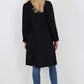 Italian Front Button Fastening Longline Cotton Cardigan