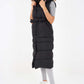Italian Belted Hooded Long Gilet