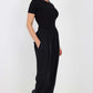 Italian Pleated Cotton Trousers With Side Pockets