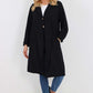 Italian Front Button Fastening Longline Cotton Cardigan