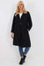 Italian Front Button Fastening Longline Cotton Cardigan