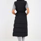 Italian Belted Hooded Long Gilet