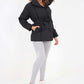 Italian Belted Hooded Jacket Coat