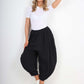 Italian Plain Linen Hareem Pants