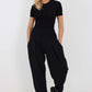 Italian Pleated Cotton Trousers With Side Pockets