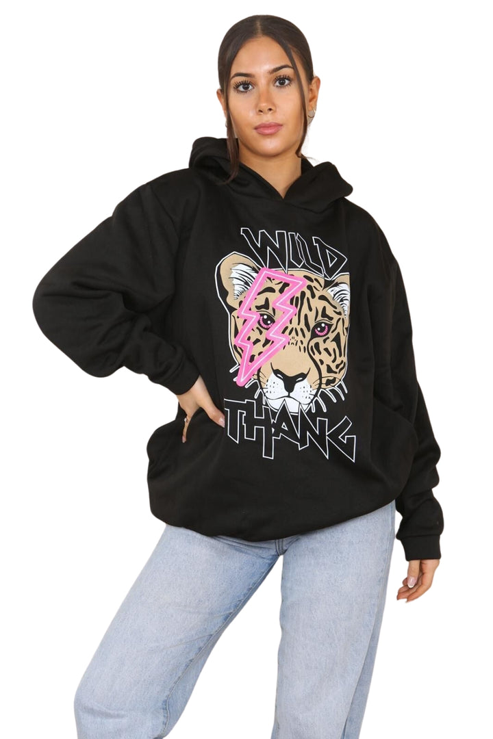 WILD THANG hooded Sweatshirt