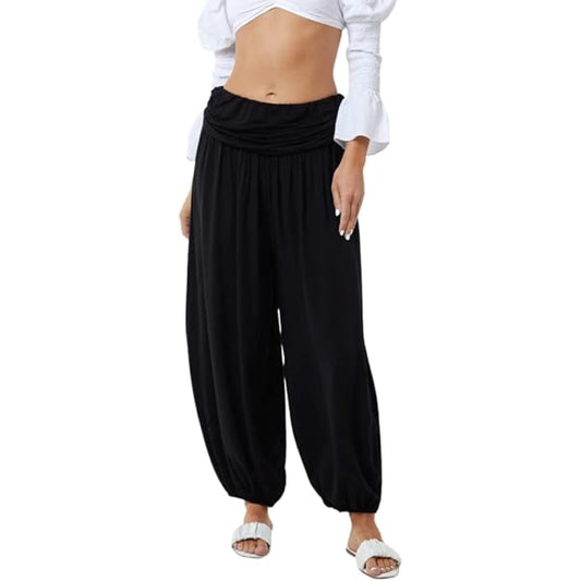 Women’s Plain Italian Harem Trousers