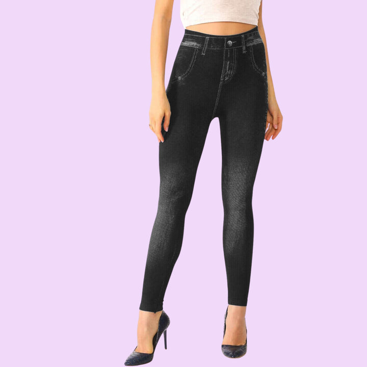 HIGH WAISTED SKINNY JEGGINGS