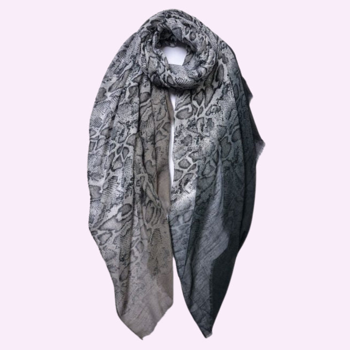 Snake Pattern Print Scarf