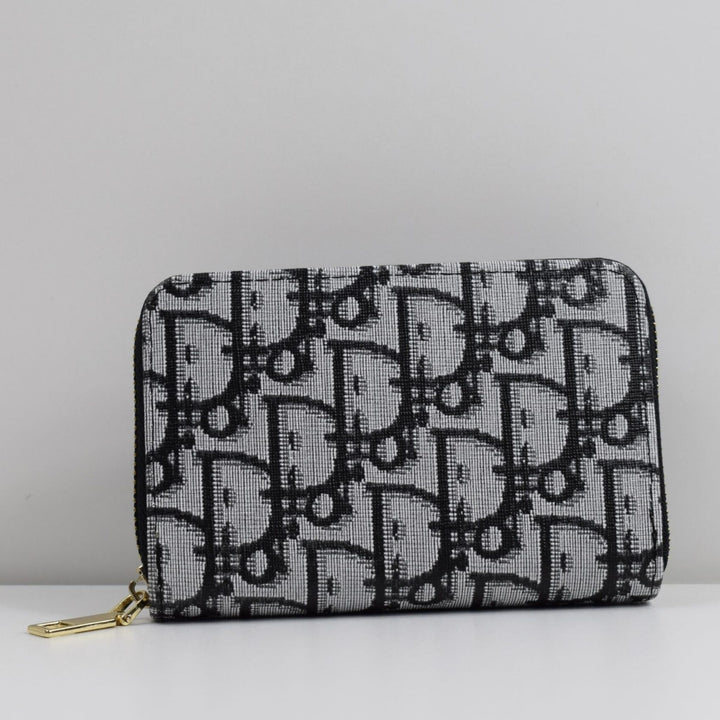 Pattern Zip Purse