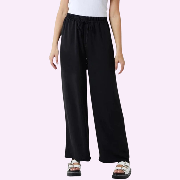 Viscose Drawstring Trousers