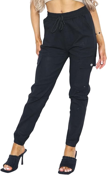 Combat Cargo Pocket Slim Fit Trousers