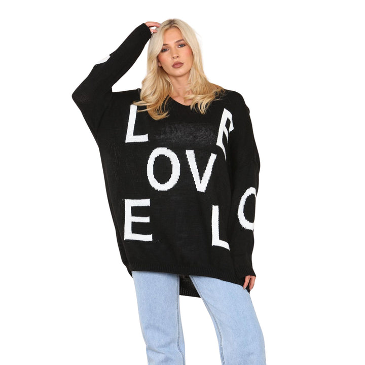 FLX Love Print Jumper