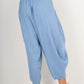 Italian Plain Linen Hareem Pants