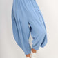 Italian Plain Linen Hareem Pants