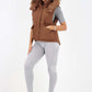 Italian Padded Pockets Hooded Gilet