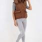 Italian Padded Pockets Hooded Gilet