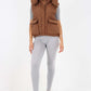 Italian Padded Pockets Hooded Gilet