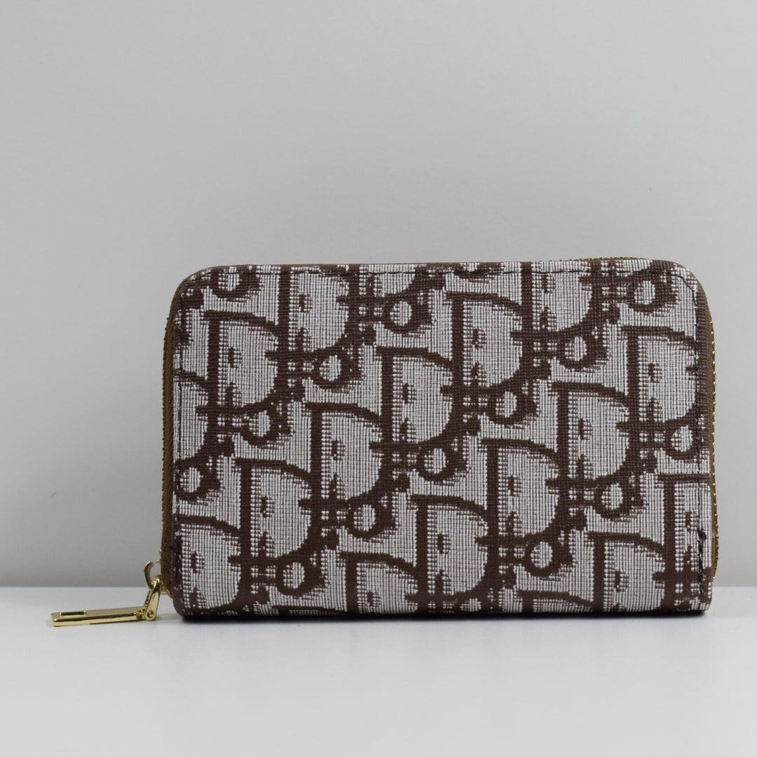 Pattern Zip Purse