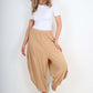 Italian Plain Linen Hareem Pants