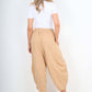 Italian Plain Linen Hareem Pants