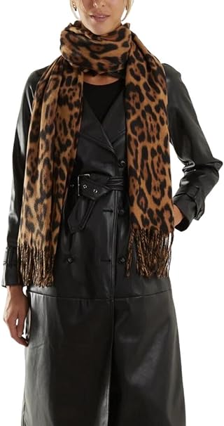 Leopard Print Scarf